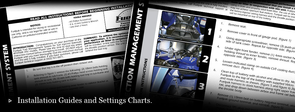 Vance And Hines Fuelpak Setting Chart